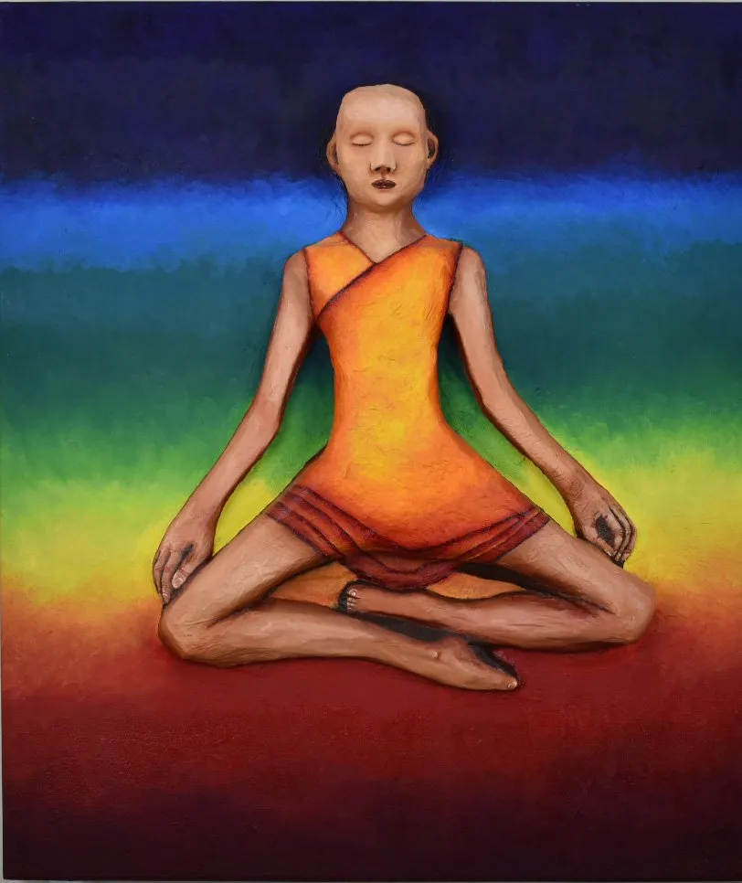 Meditatie · 2024 · 60×70 cm