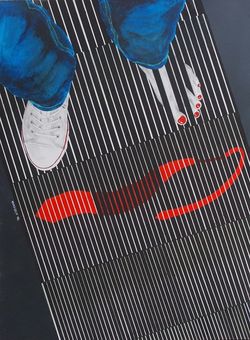 By the way · 2018 · 92×125 cm