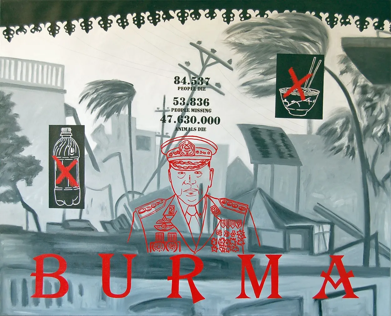 Burma · 2008 · 130×100 cm