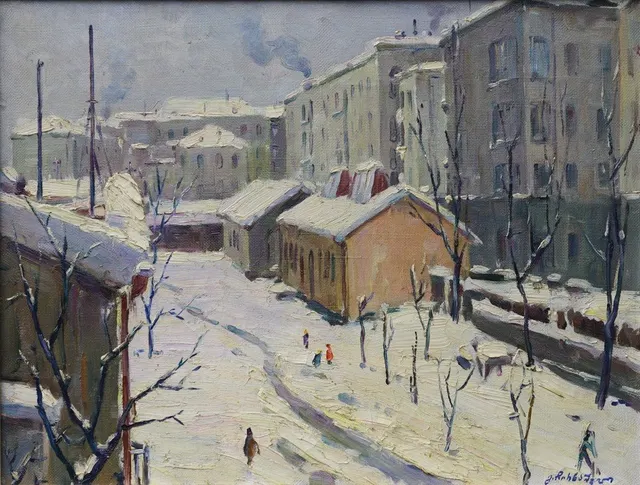 Our Yard in Winter