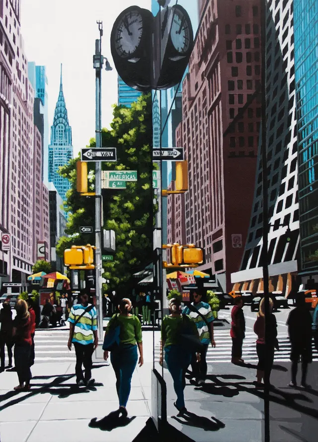 Reflections XLVI. New York.