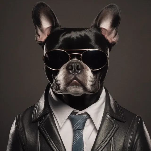 French bouledogue sunglasses
