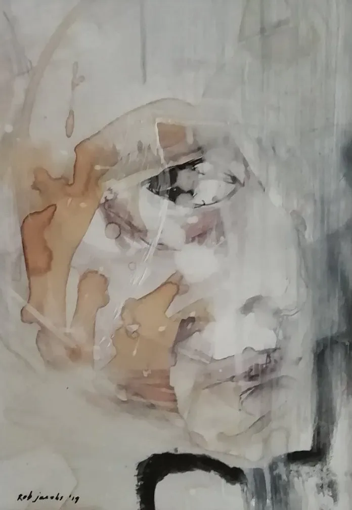 He Knows · 2019 · 23×32 cm