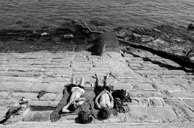 Beach boys of Grade / Italy
