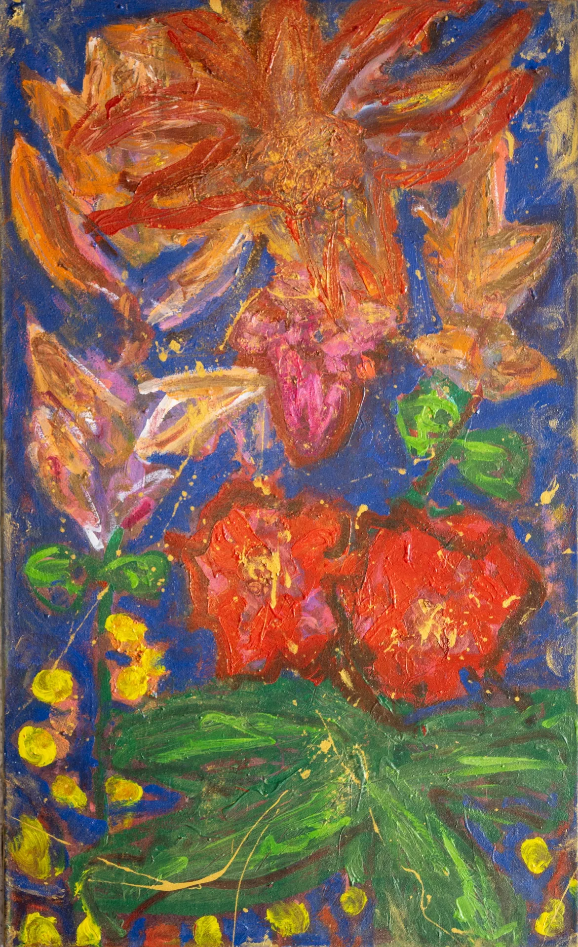 Lea Fleurs de Bonheur nr 3 · 2022 · 82.5×137 cm