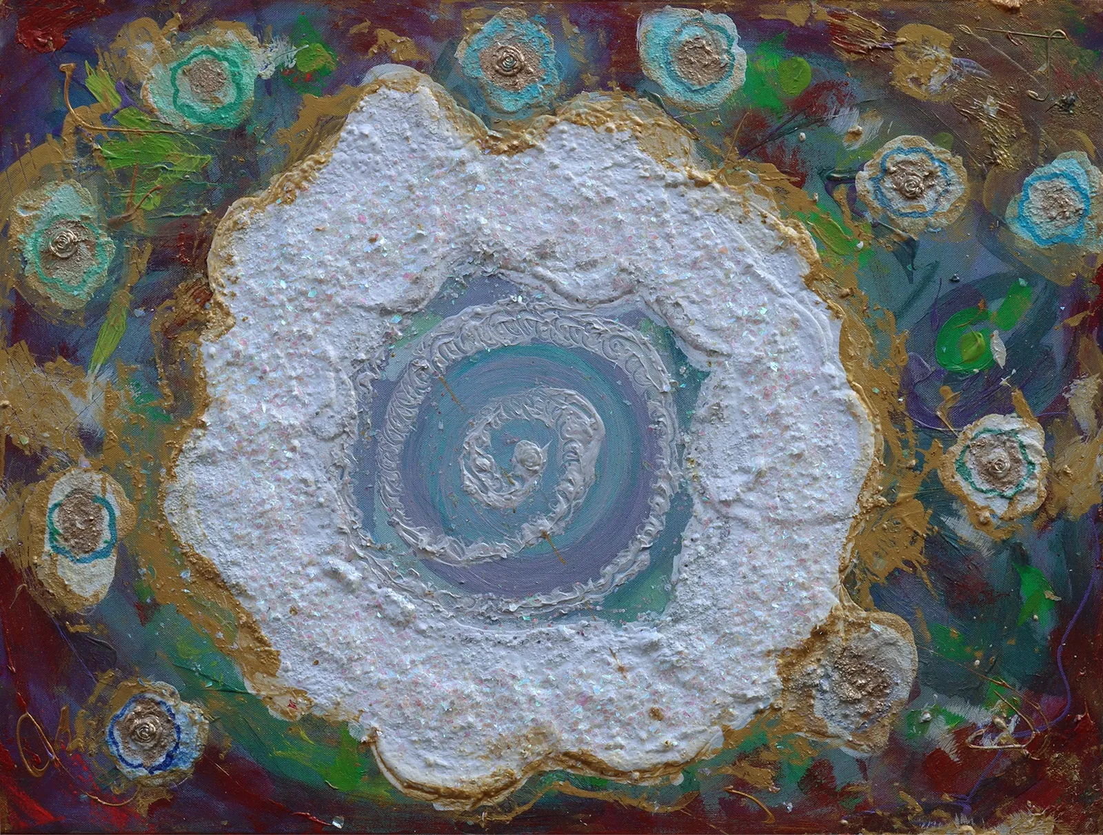 White Rose of Translucent Radiance 6 · 2022 · 80×60 cm