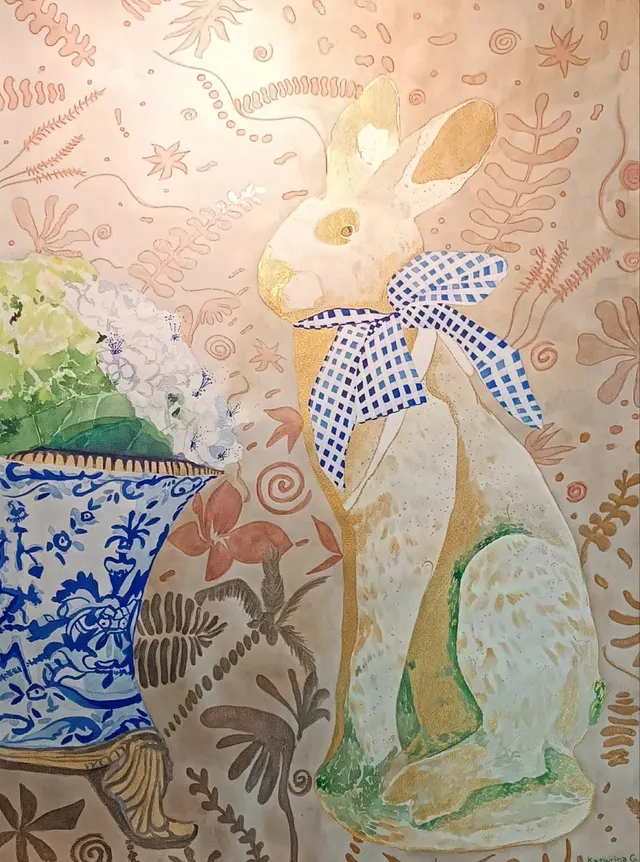 Golden rabbit