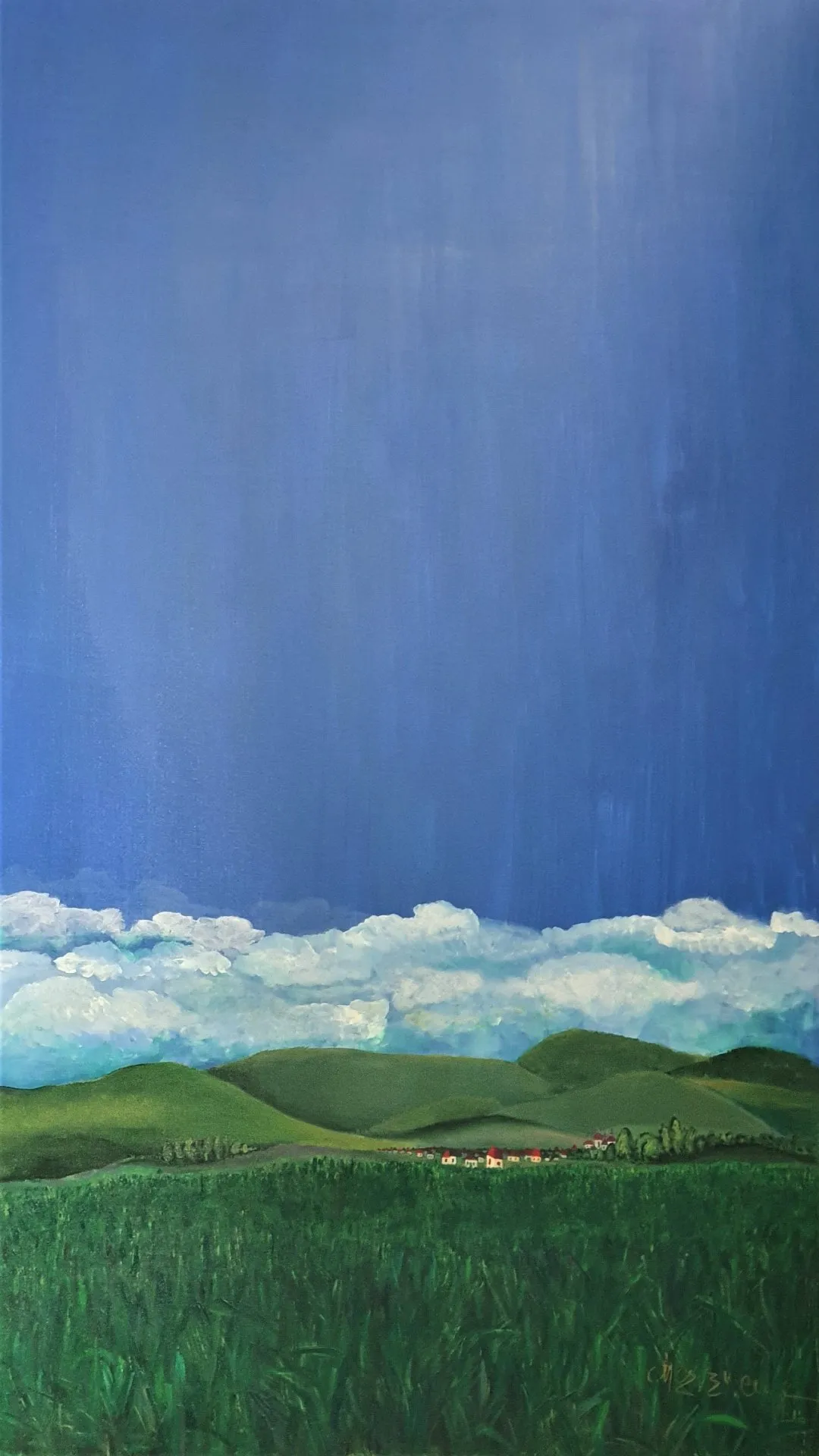 Quiet Valley · 2022 · 70×120 cm