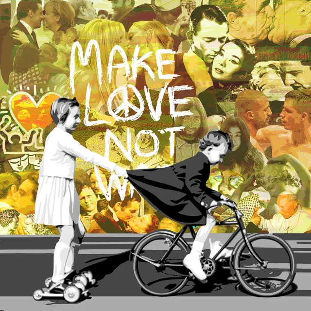 Famous Couples 'Make Love not War'.