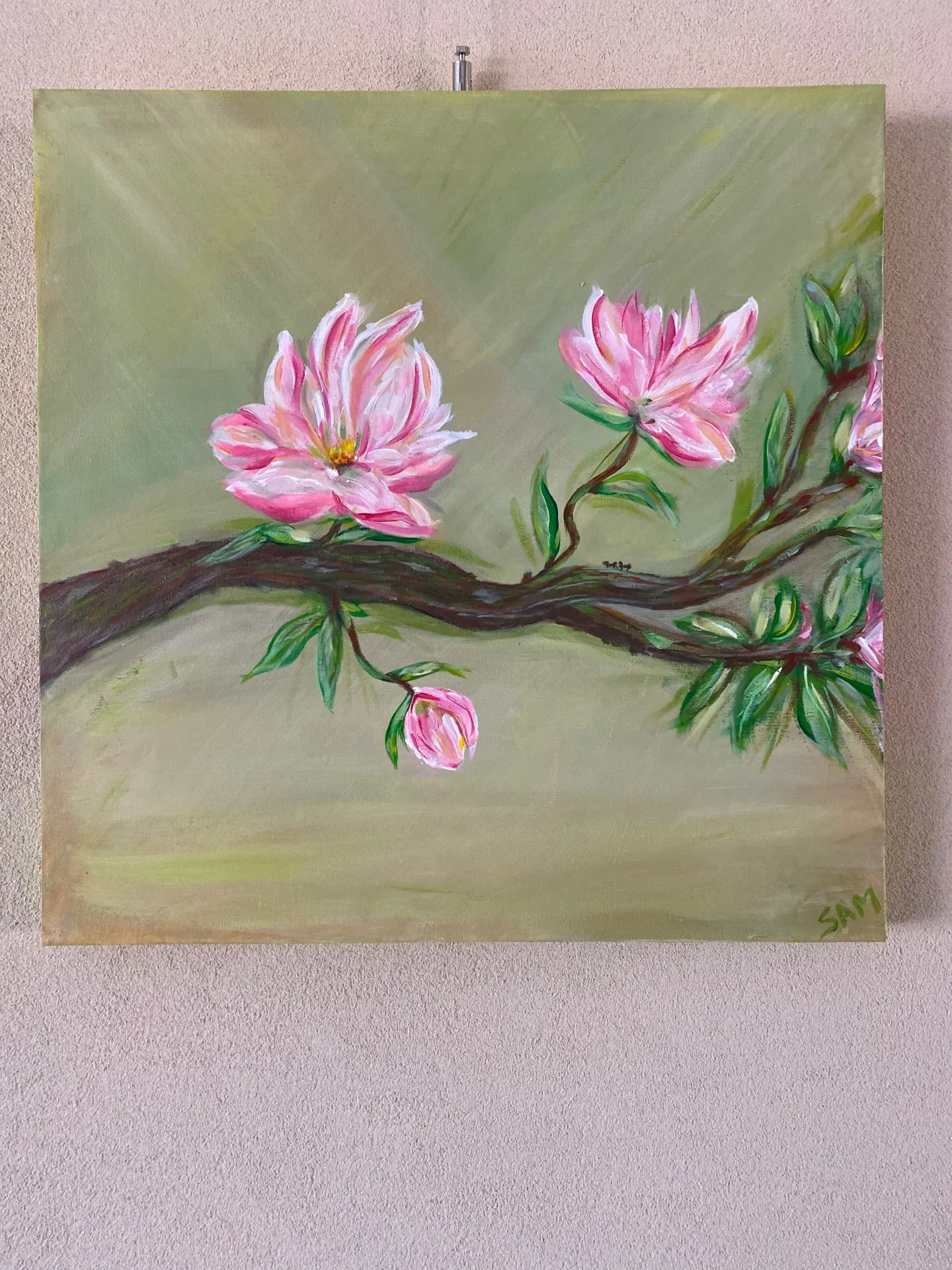 Magnolia’s — Sam Bijl, acryl