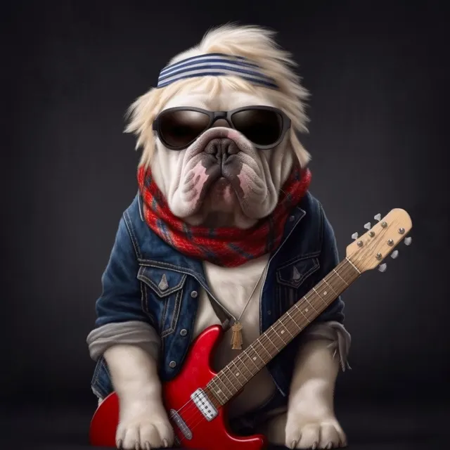 Frenchy guitariste rock