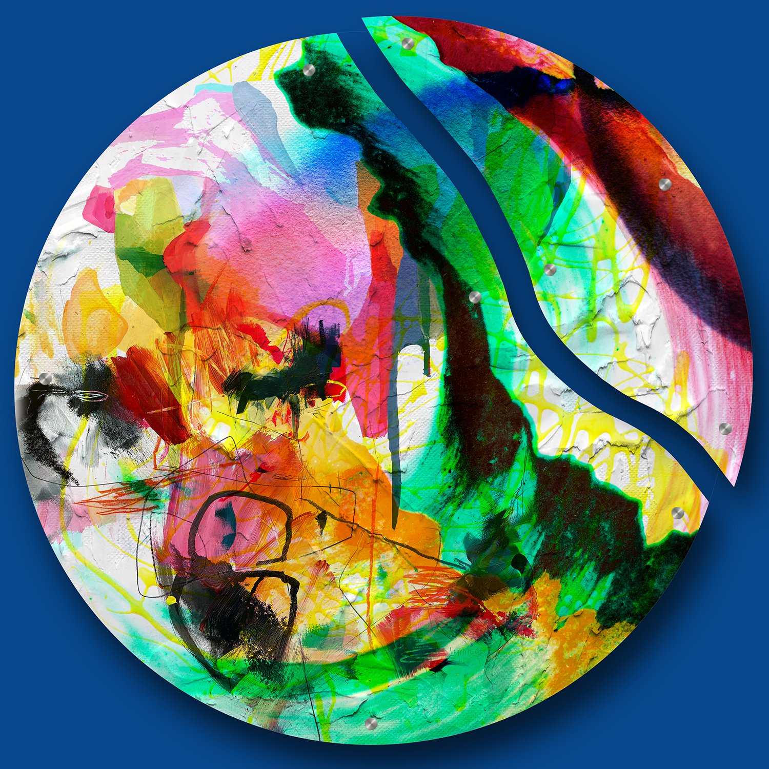 A Pop Of Colour - Diptych