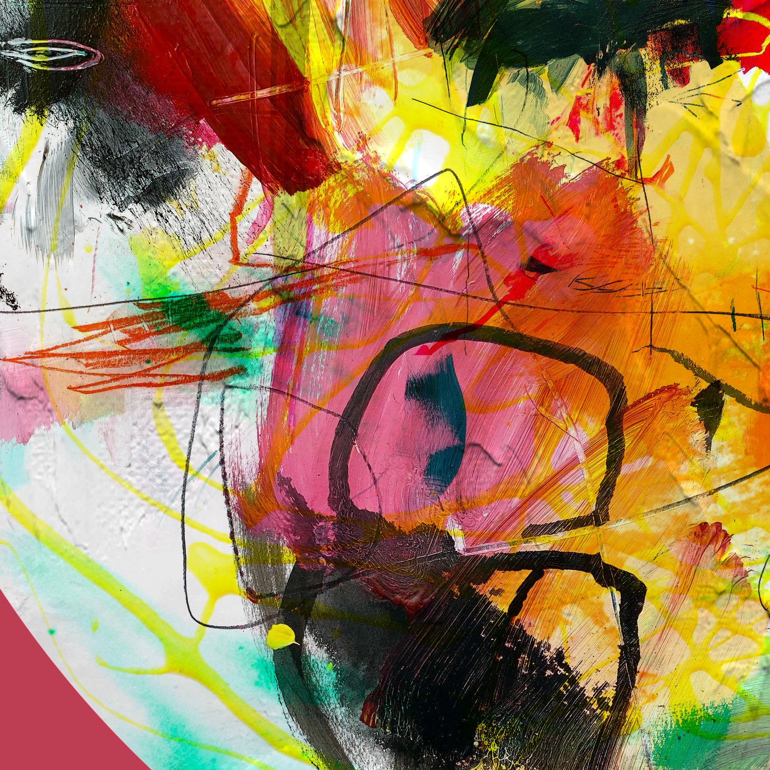 A Pop Of Colour - Diptych
