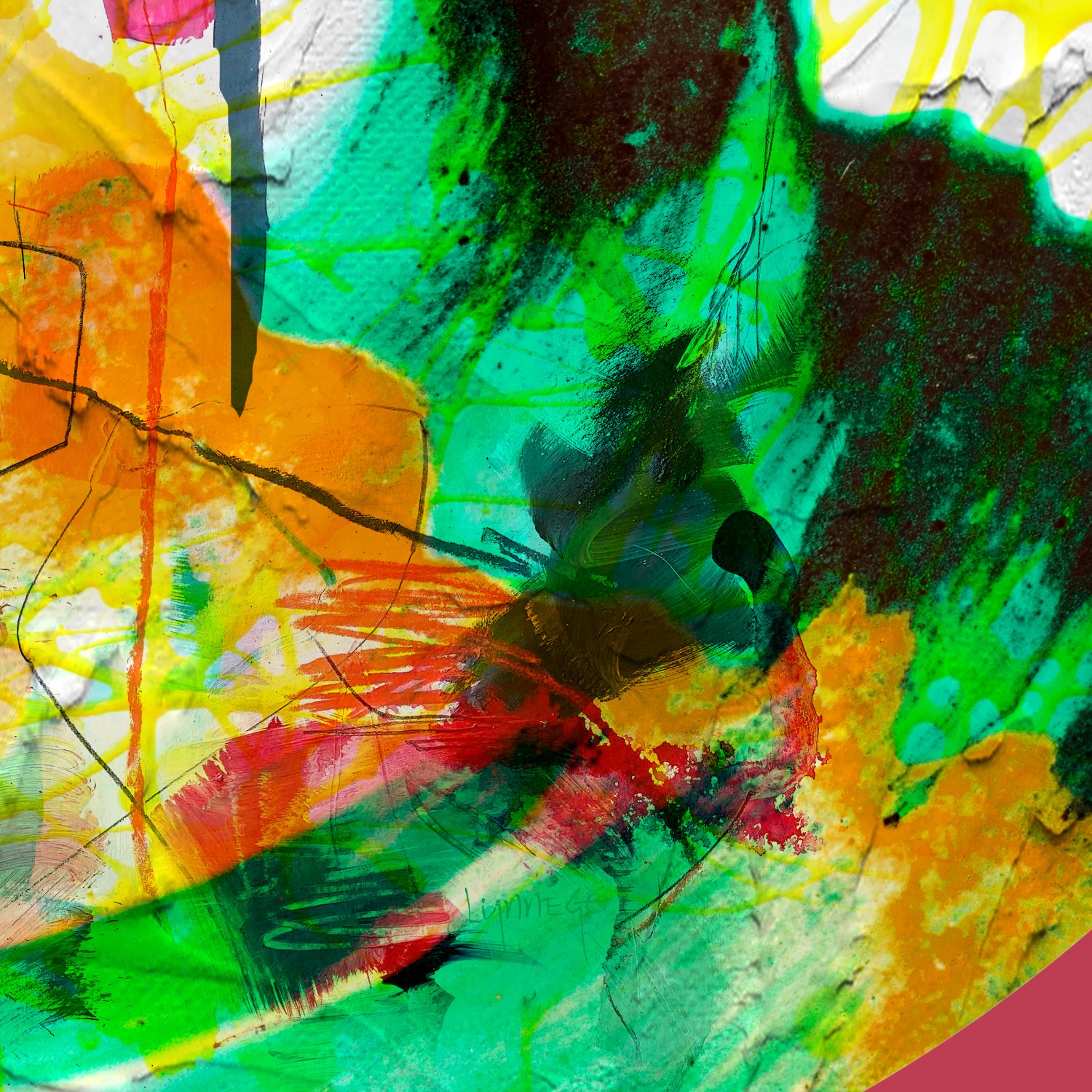 A Pop Of Colour - Diptych