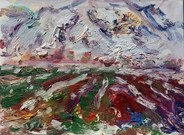 The first snow in Drenove