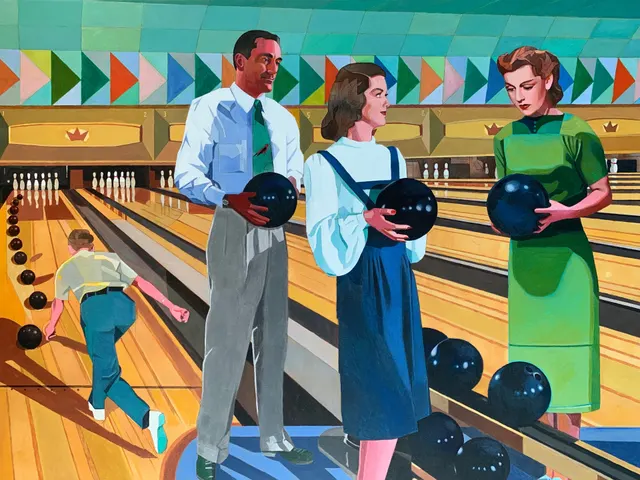 Bowling painting