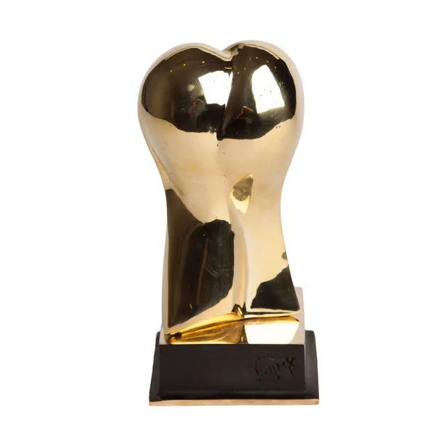 "Merger" Contemporary Bronze Sculpture