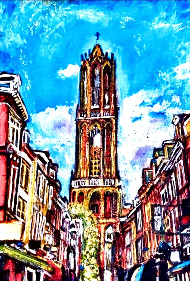 Utrecht postcard & poster series IV | Servetstraat