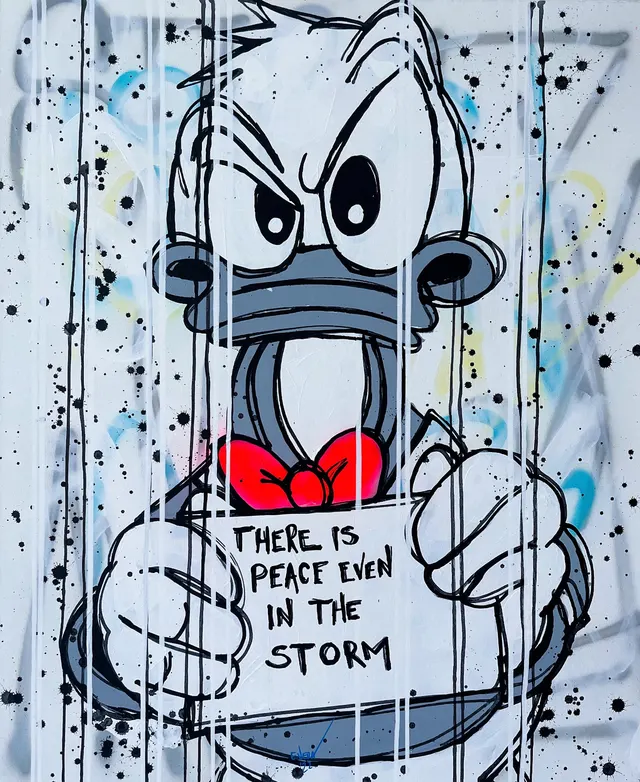 There is peace even in the storm