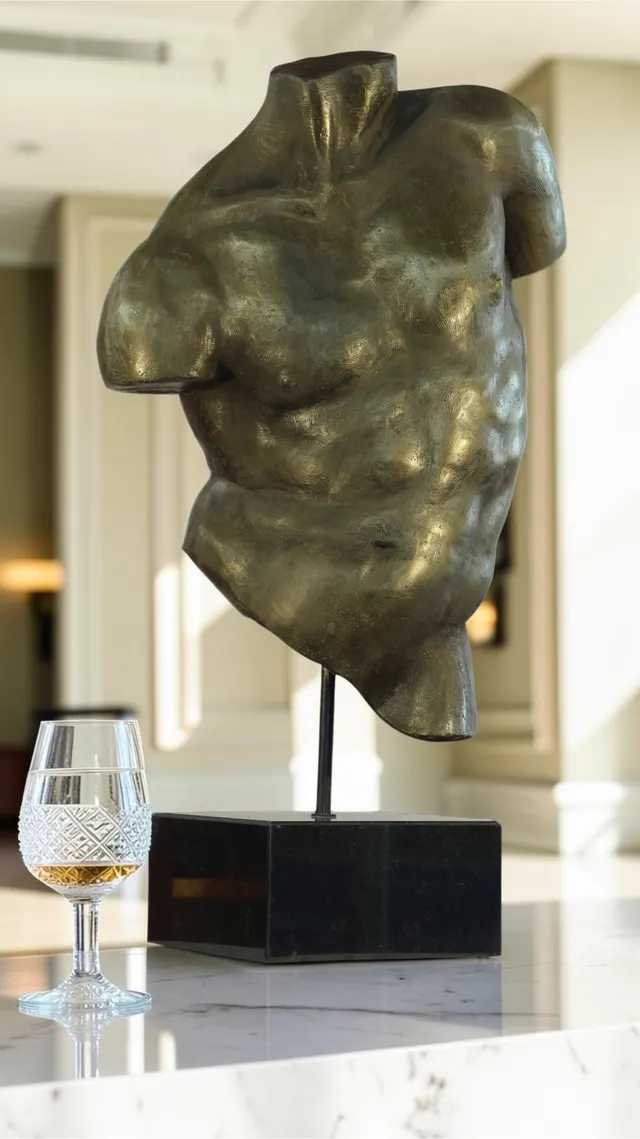 "Contrapposto Torso" Sculpture