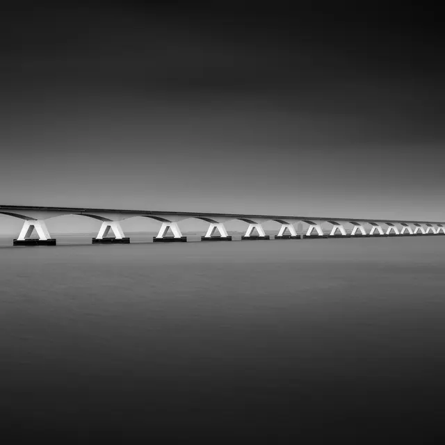 Zeeland Bridge, limited edition 1/5