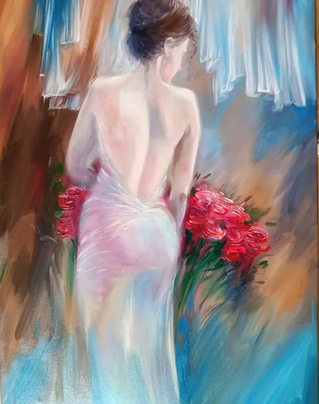 Women with roses