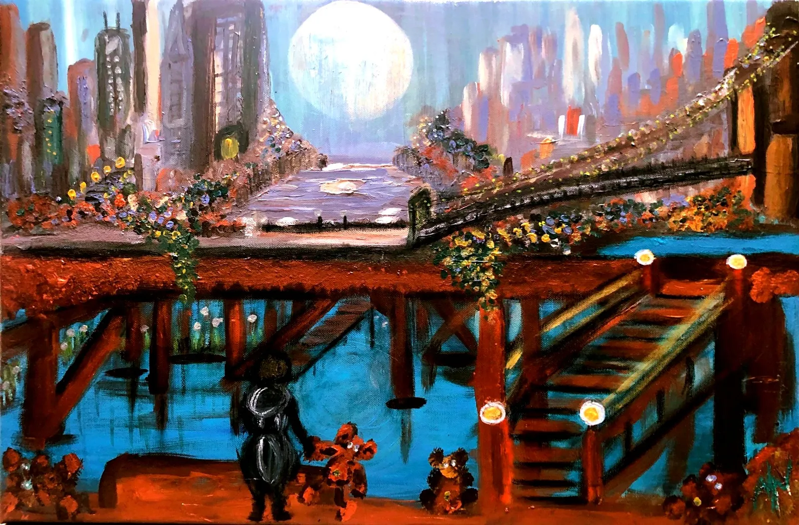 Bridging Realms · 2024 · 60×40 cm