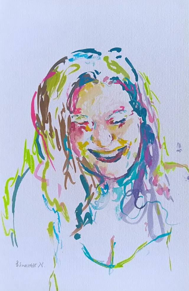 Smiling B