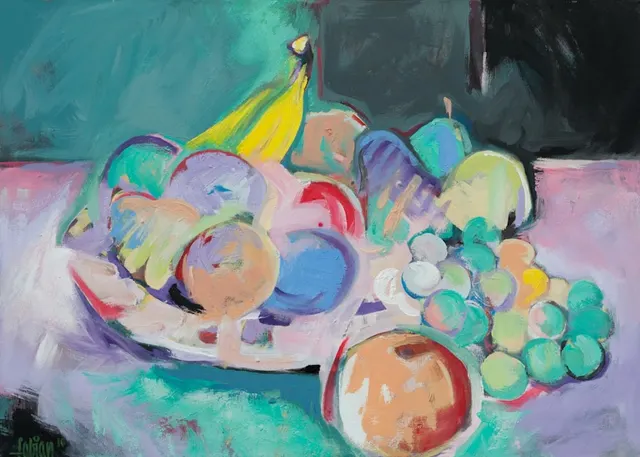Stilleben mit Obst