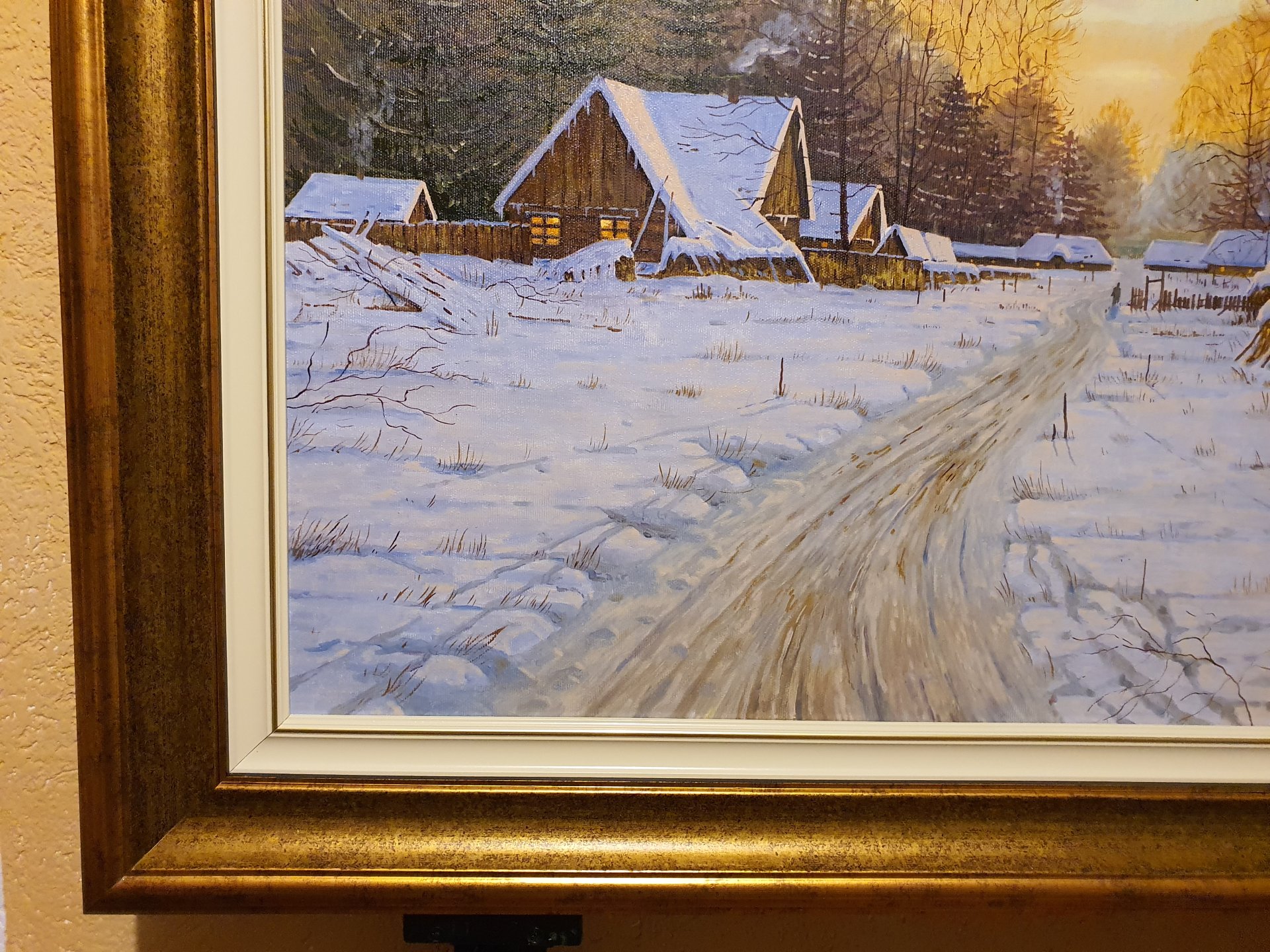 Winter sunset