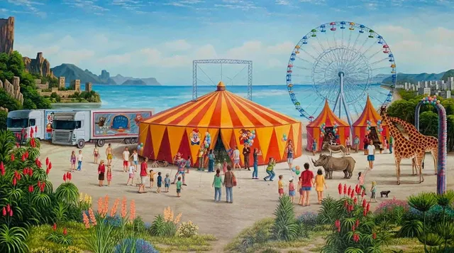 Under the Circus Tent We Become One