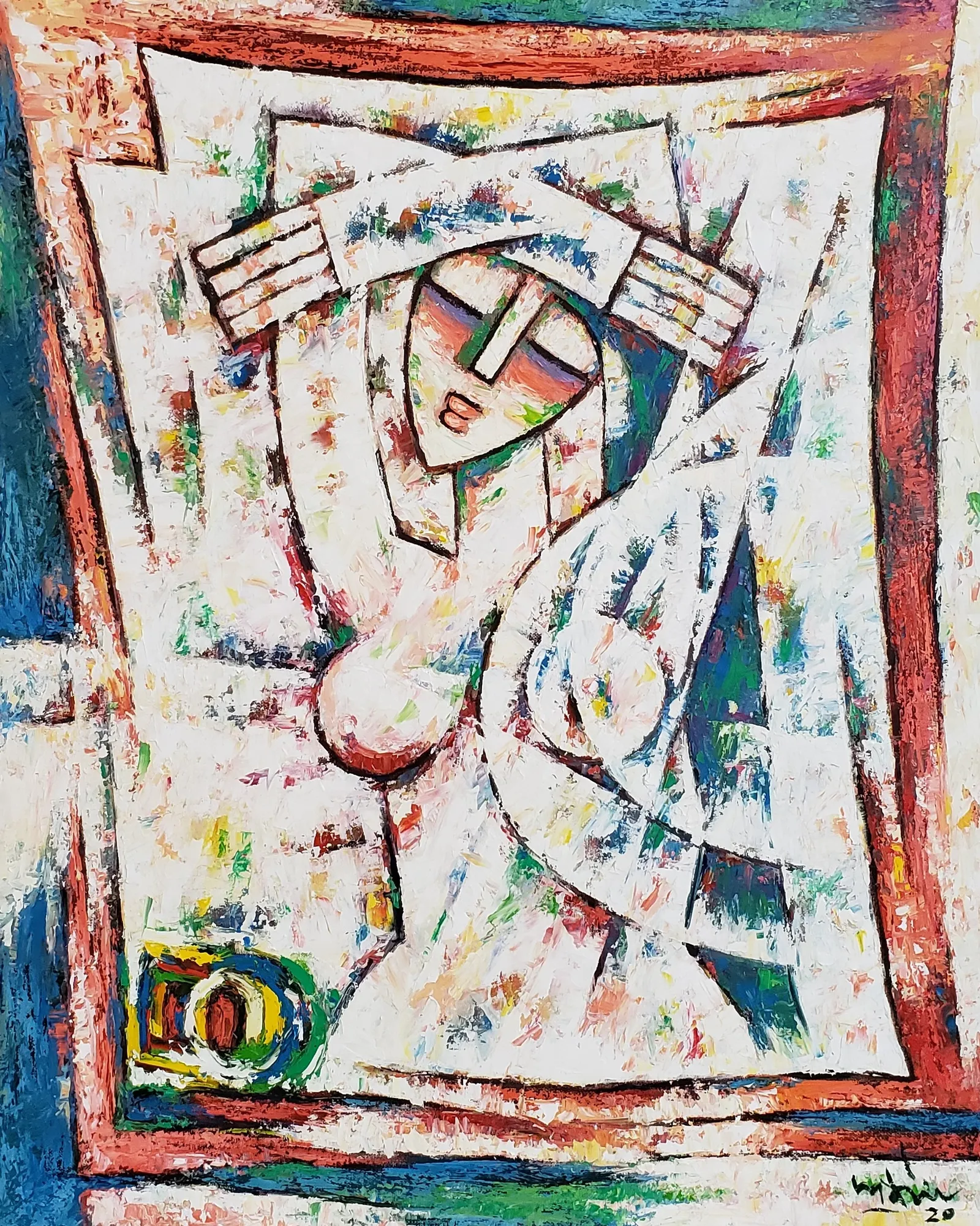 Nude · 2020 · 61×76.5 cm