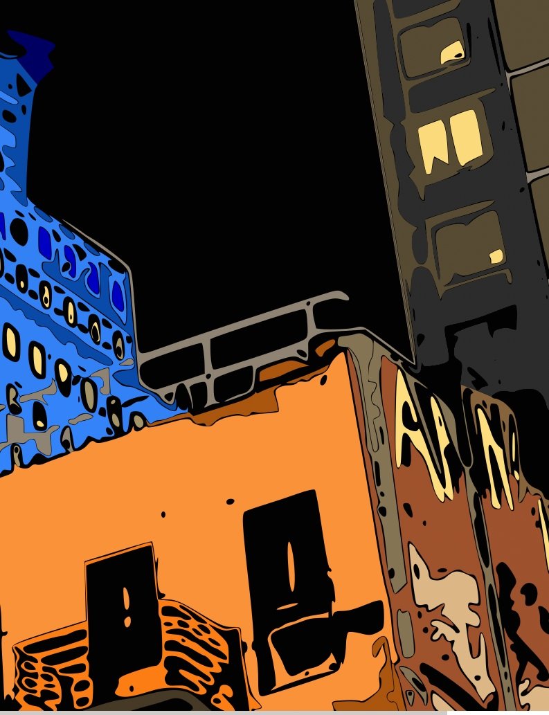 The Chrysler Building at night