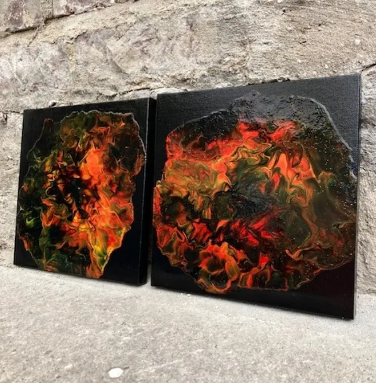 Explosive · 2023 · 20×20 cm