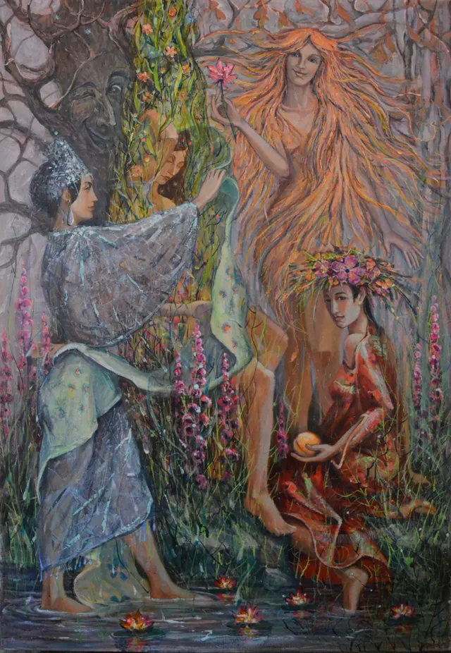 Seasons in the image of women/Seizoenen naar het beeld van vrouwen