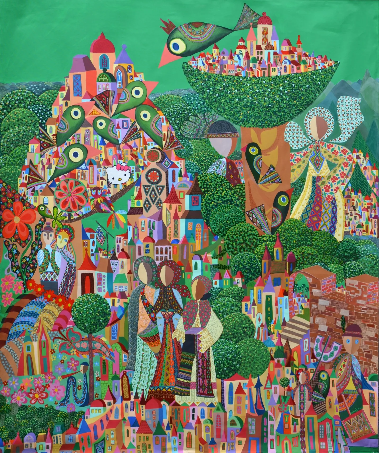 Hello Mimi! · 2013 · 160×190 cm