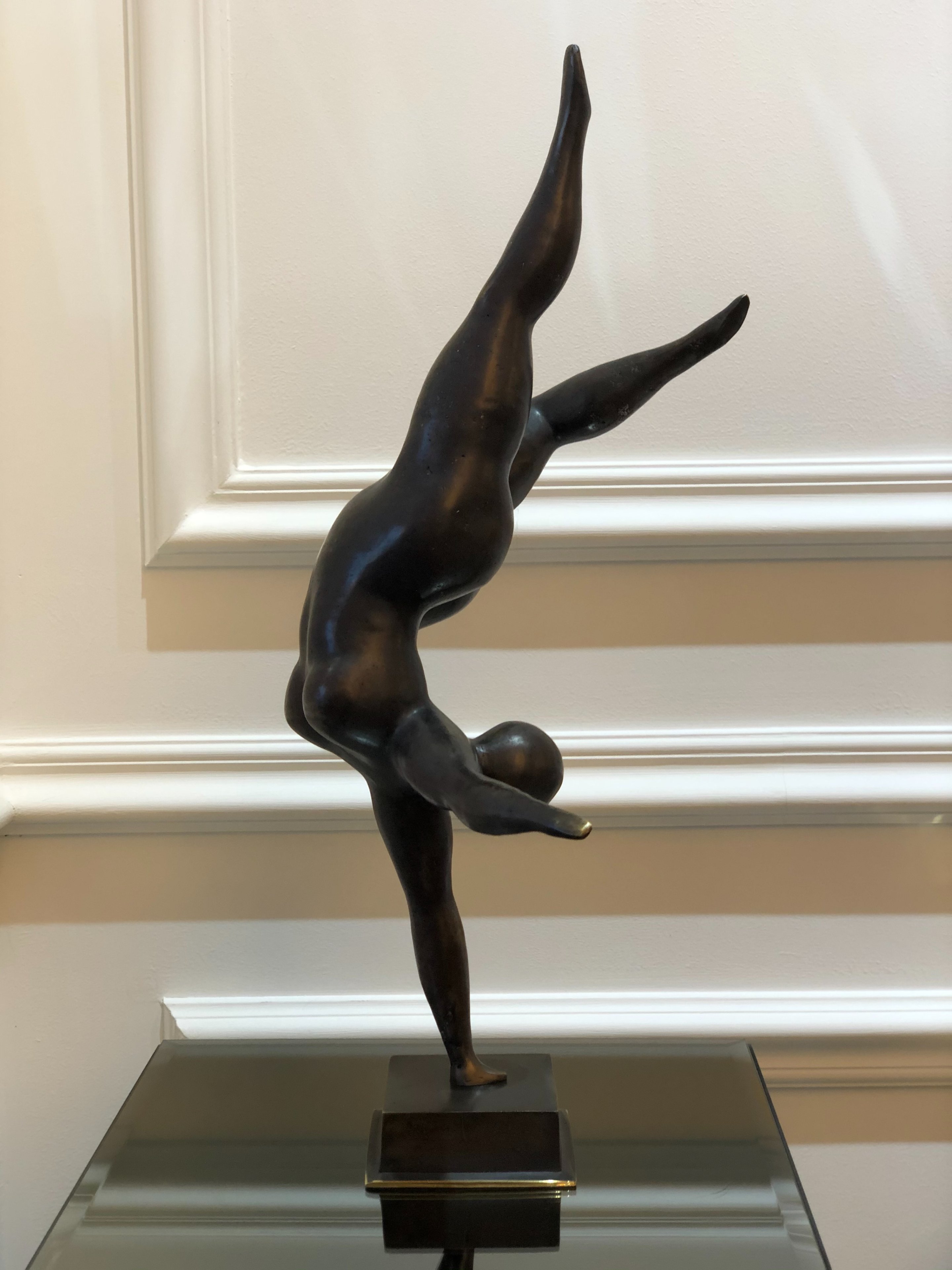 "Freedom" Figurative Bronze Sculpture