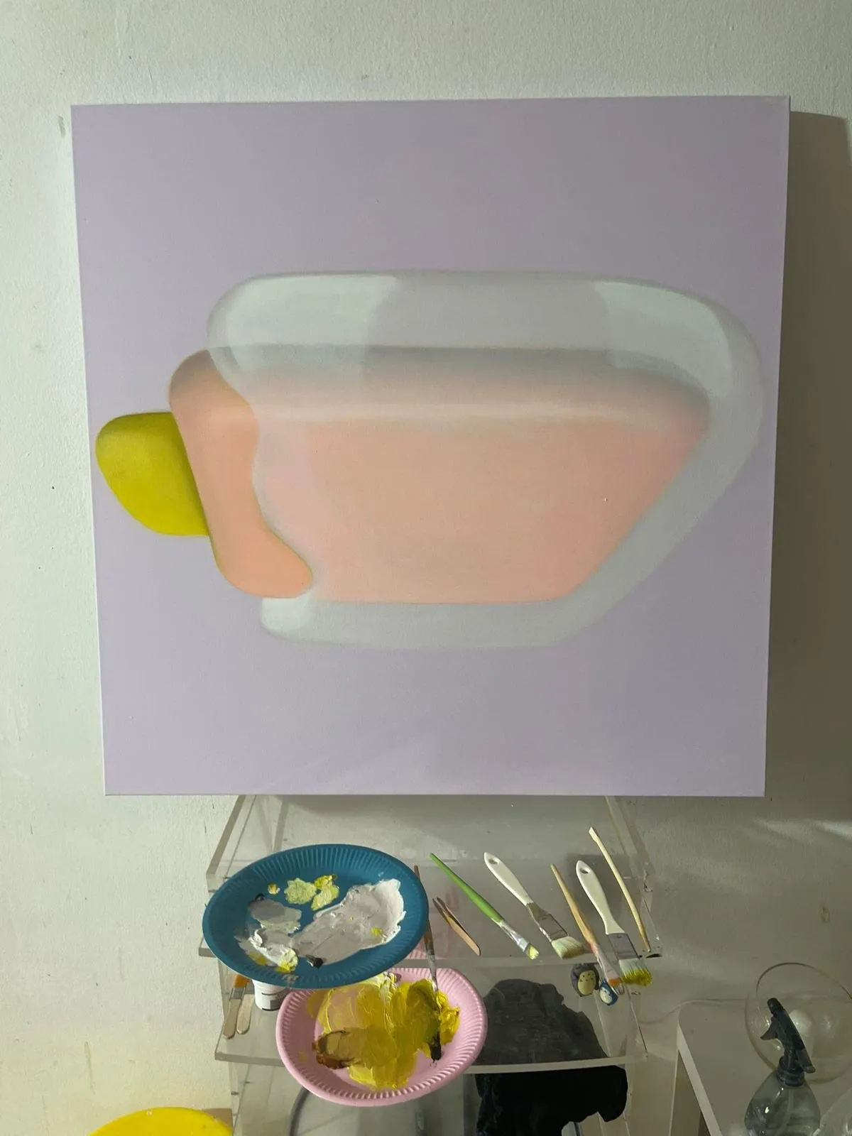 "Peach NiceCream" — Robert-Jan Poorter, oil on canvas — 4