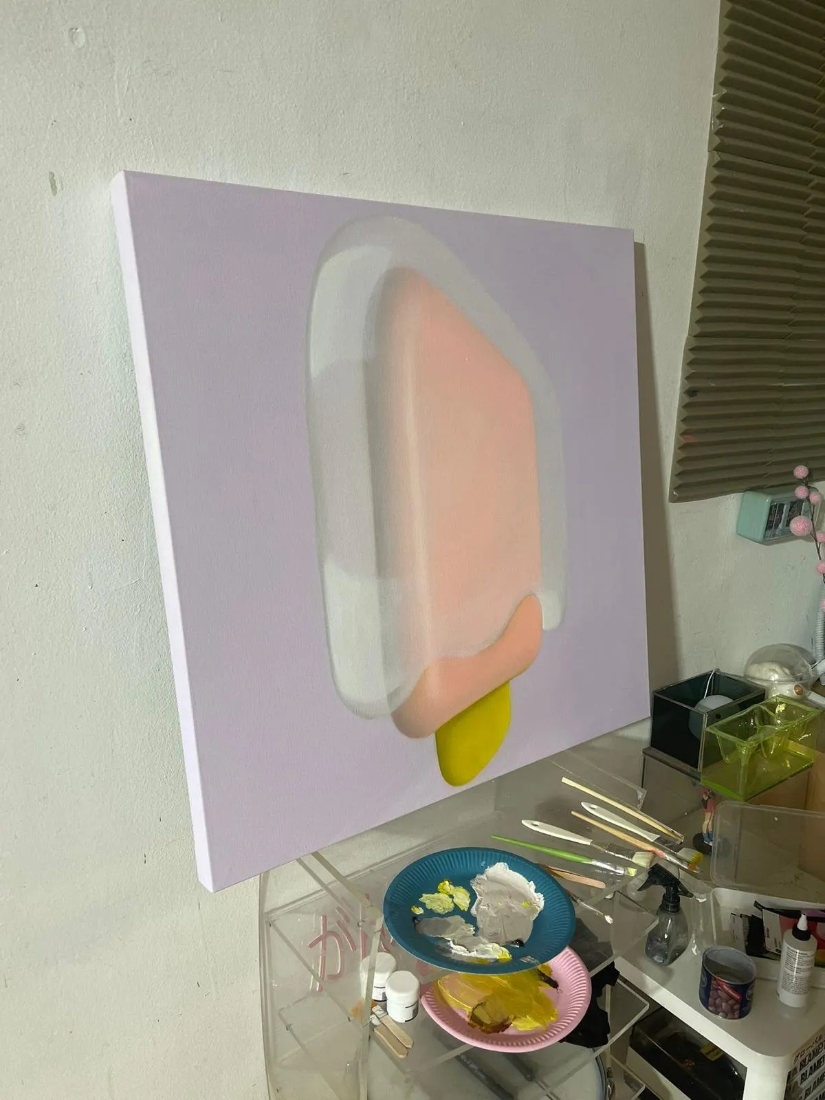 "Peach NiceCream" — Robert-Jan Poorter, oil on canvas — 5