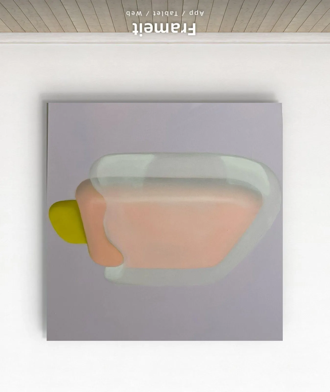 "Peach NiceCream" — Robert-Jan Poorter, oil on canvas — 3