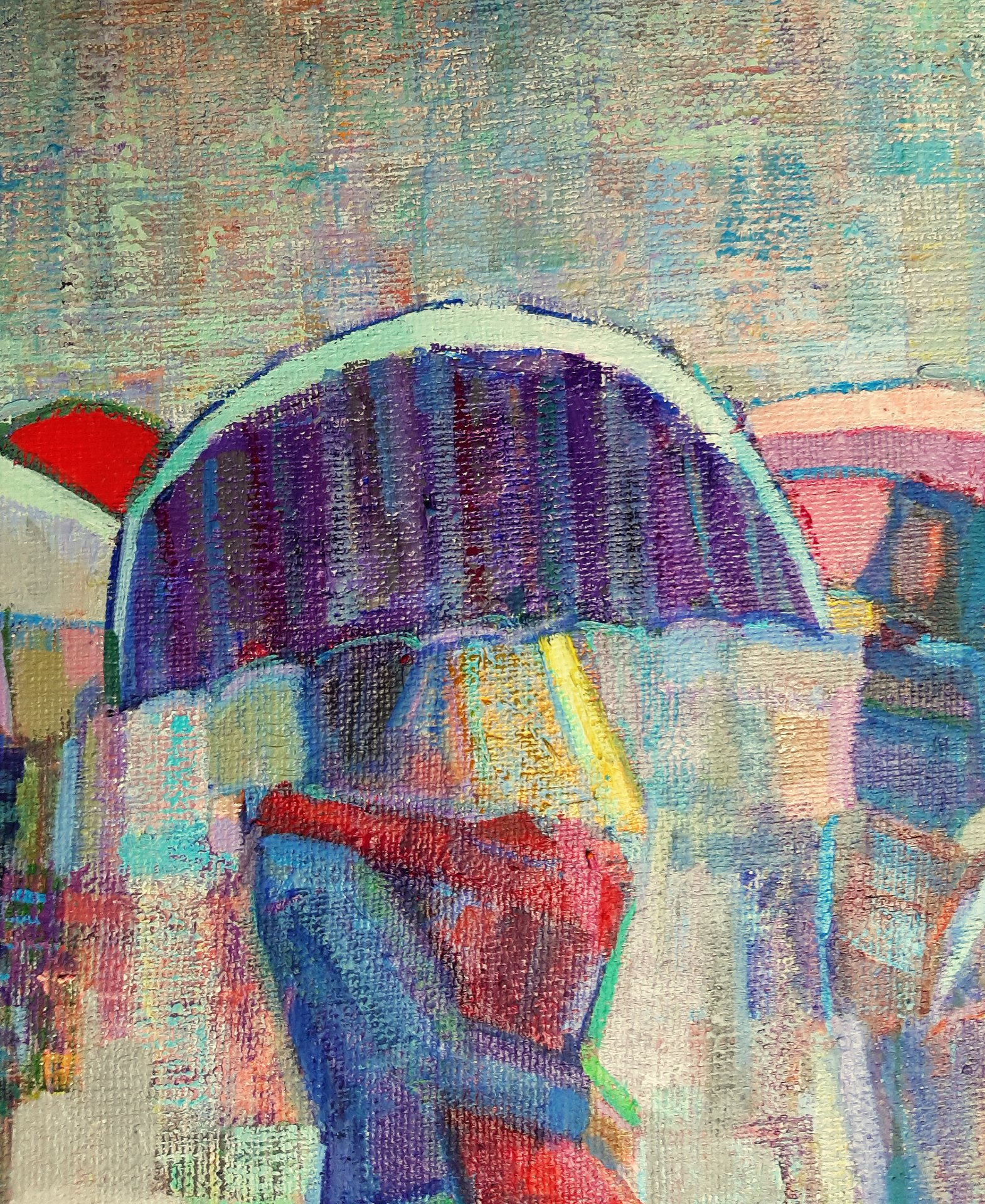 in the rain