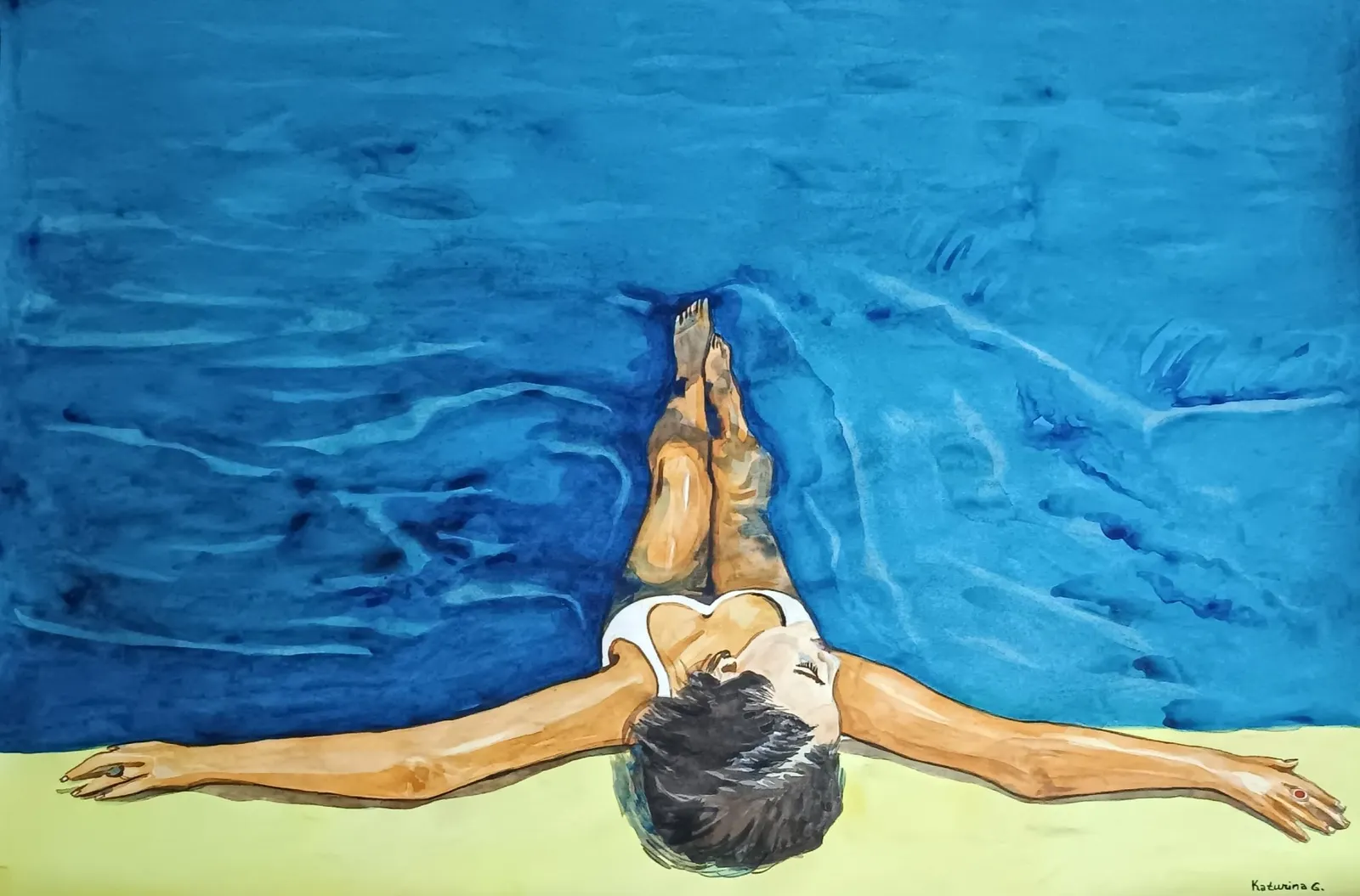 Katwrina Golban: Color and Water