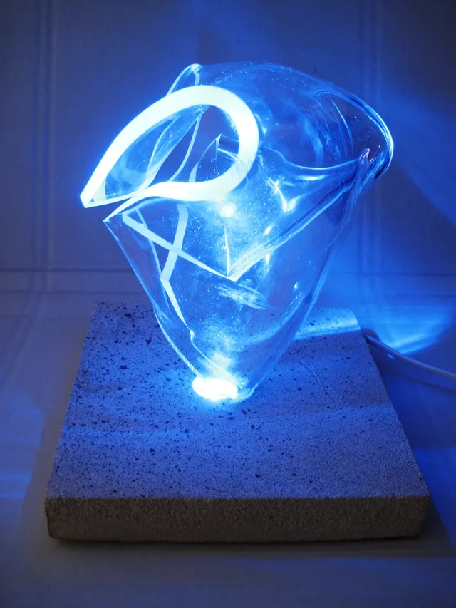 Blue light shapes
