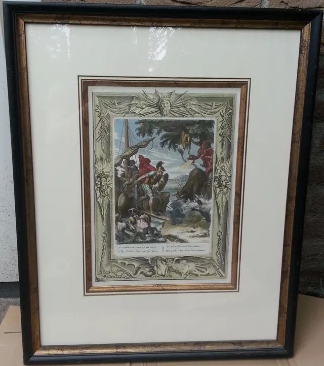 Bernard Picart del 1730 en 1731 De tempel der zanggodinnen