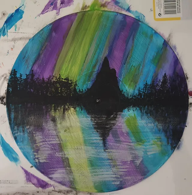 Nothern light on vinyl