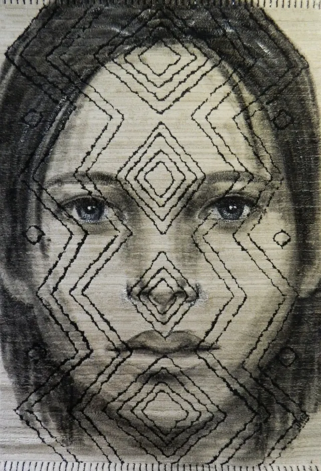 Portrait on a carpet(XXL)