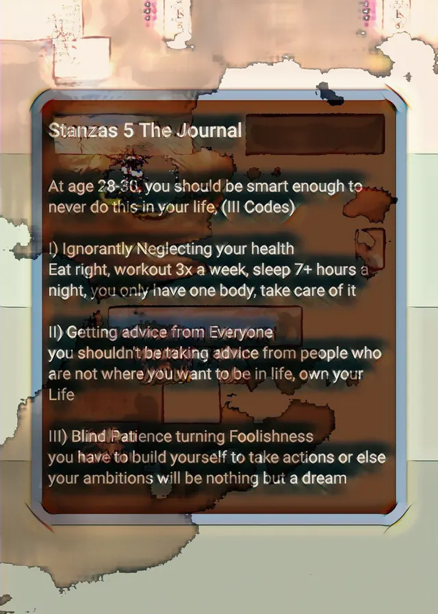 Stanzas 5 The Journal