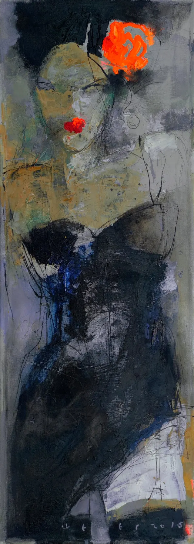 GIRL WITH A FLOWER