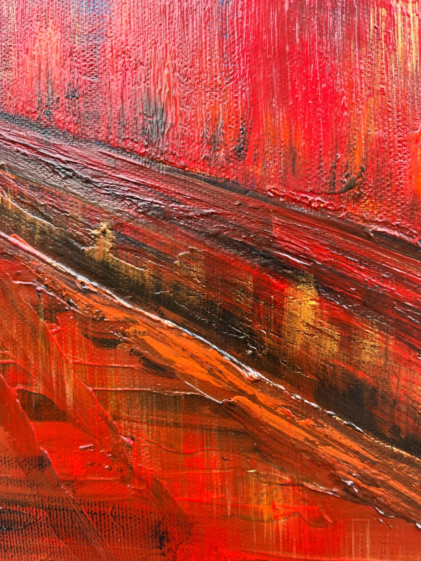 Abstract City #2 - Red Lights — 5