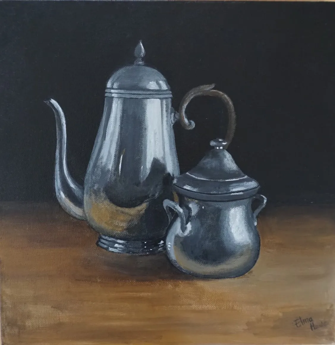 Tin · 2017 · 30×30 cm